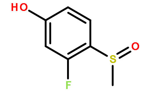 3-氟-4-(甲基亚磺酰基)苯酚