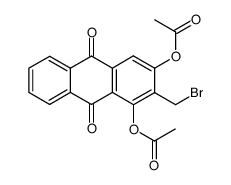 1,3-diacetoxy-2-bromomethyl-anthraquinone