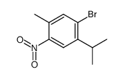1-bromo-2-isopropyl-5-methyl-4-nitro-benzene