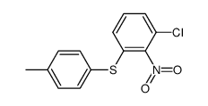 (3-chloro-2-nitro-phenyl)-p-tolyl sulfide