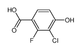 3-Chloro-2-fluoro-4-hydroxybenzoic acid