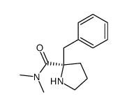 (R)-2-benzyl-N,N-dimethylpyrrolidine-2-carboxamide