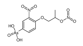 [3-nitro-4-(2-nitryloxy-propoxy)-phenyl]-arsonic acid