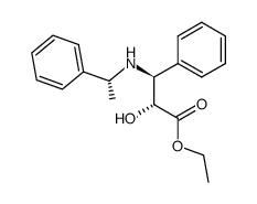 ethyl (2R,3S)-3-{[(R)-1-phenylethyl]amino}-2-hydroxy-3-phenylpropanoate