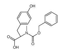 (2S)-3-(4-hydroxyphenyl)-2-[methyl(phenylmethoxycarbonyl)amino]propanoic acid