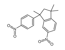 1,1,3-三甲基-5-硝基-3-(4-硝基-苯基)-茚烷