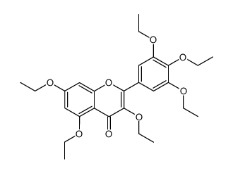 3,5,7-triethoxy-2-(3,4,5-triethoxy-phenyl)-chromen-4-one