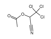 2-acetoxy-3,3,3-trichloro-propionitrile