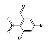 3,5-dibromo-2-nitro-benzaldehyde