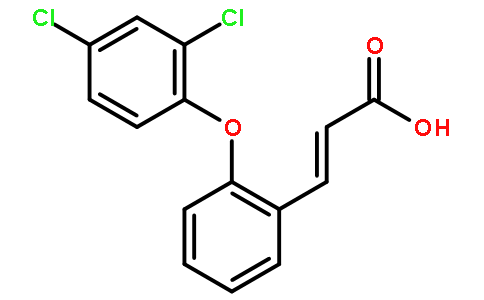 3-[2-(2,4-二氯苯氧基)苯基]丙烯酸