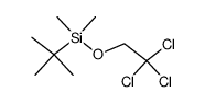 tert-butyldimethyl(2,2,2-trichloroethoxy)silane