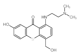 1-[2-(dimethylamino)ethylamino]-7-hydroxy-4-(hydroxymethyl)thioxanthen-9-one