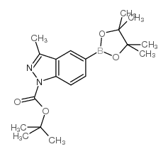 1-N-Boc-3-甲基吲唑-5-硼酸频那醇酯
