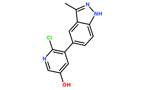 6-氯-5-(3-甲基-1H-吲唑-5-基)-3-羟基吡啶