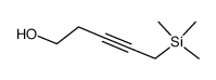 1-(Trimethylsilyl)-2-pentyn-5-ol