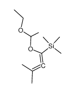 1-(1-Ethoxyethoxy)-1-trimethylsilyl-3-methyl-1,2-butadiene