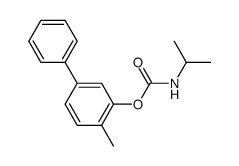 O-4-methylbiphenyl-3-yl N-isopropylcarbamate