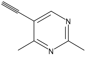 (9CI)-5-乙炔-2,4-二甲基嘧啶