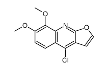 4-chloro-7,8-dimethoxyfuro[2,3-b]quinoline