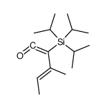 (E)-3-methyl-2-(triisopropylsilyl)penta-1,3-dien-1-one