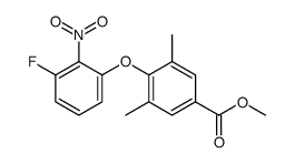 methyl 4-(3-fluoro-2-nitrophenoxy)-3,5-dimethylbenzoate