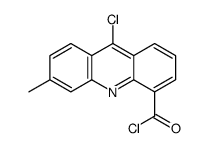 9-chloro-6-methylacridine-4-carbonyl chloride