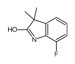 7-fluoro-3,3-dimethyl-1H-indol-2-one