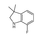 7-fluoro-3,3-dimethyl-1,2-dihydroindole
