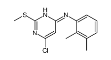 6-chloro-N-(2,3-dimethylphenyl)-2-methylsulfanylpyrimidin-4-amine