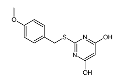 4-hydroxy-2-[(4-methoxyphenyl)methylsulfanyl]-1H-pyrimidin-6-one