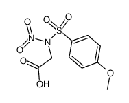 N-((4-methoxyphenyl)sulfonyl)-N-nitroglycine