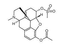 3-O-acetyl-6-O-mesylneomorphine