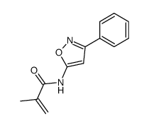 2-methyl-N-(3-phenyl-5-isoxazolyl)propenamide