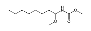 N-methoxycarbonyl-1-methoxyoctylamine