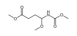 methyl 4-methoxy-4-((methoxycarbonyl)amino)butanoate