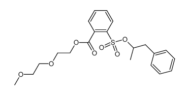 1-phenyl-2-propyl 2-(methoxyethoxyethylcarboxy)-1-benzosulfonate