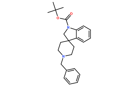 1-苄基螺[吲哚啉-3,4-哌啶]-1-羧酸叔丁酯