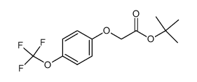 (4-trifluoromethoxyphenoxy)-acetic acid tert-butyl ester