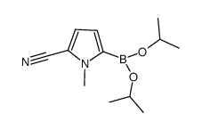 diisopropyl (5-cyano-1-methyl-1H-pyrrol-2-yl)boronate