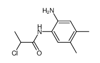 N-(2-amino-4,5-dimethylphenyl)-2-chloropropanamide