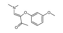 (Z)-4-dimethylamino-3-(3-methoxyphenoxy)-3-buten-2-one