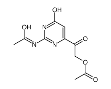 [2-(2-acetamido-4-oxo-1H-pyrimidin-6-yl)-2-oxoethyl] acetate