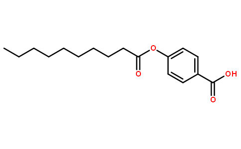 4-(癸酰氧基)苯甲酸