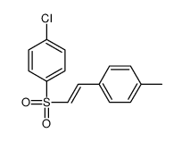 1-[2-(4-chlorophenyl)sulfonylethenyl]-4-methylbenzene