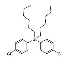 2,8-dichloro-5,5-dihexylbenzo[b][1]benzosilole