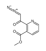 2-diazonio-1-(3-methoxycarbonylpyridin-2-yl)ethenolate