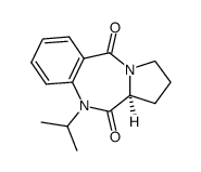 (S)-10-isopropyl-1,2,3,11a-tetrahydro-5H-benzo[e]pyrrolo[1,2-a][1,4]diazepine-5,11(10H)-dione