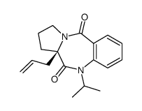 (R)-11a-allyl-10-isopropyl-1,2,3,11a-tetrahydro-5H-benzo[e]pyrrolo[1,2-a][1,4]diazepine-5,11(10H)-dione