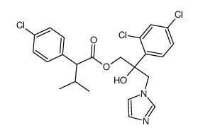 (+)-3-[2-(4-chlorophenyl)isovaleroyloxy]-2-(2,4-dichlorophenyl)-1-(imidazol-1-yl)-2-propanol