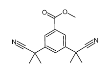 3,5-bis-(cyano-dimethyl-methyl)-benzoic acid methyl ester